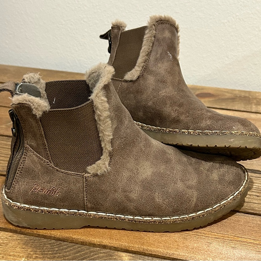Blowfish Brown booties